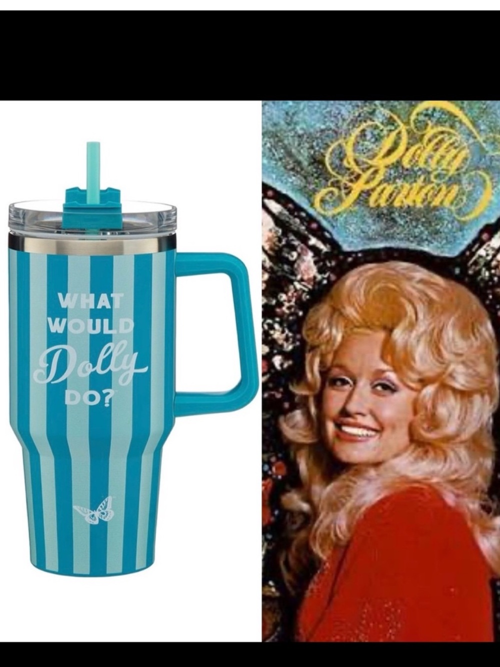 Dolly Parton limited edition tumbler